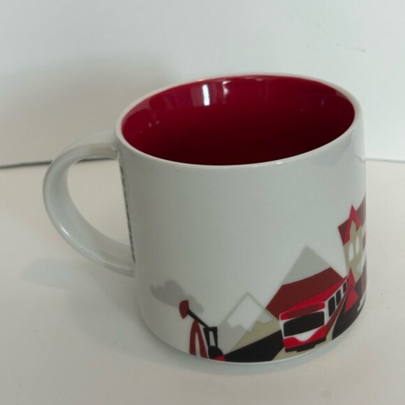 STARBUCKS 2012 Calgary, Canada Coffee 14oz Mug Cup You Are Here Series NEW - Picture 6 of 14